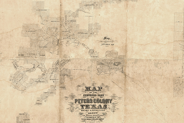 Progress of Three Forks Settlement as of 1845